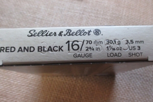 Sellier Bellot 16/70 30,1g 3,5mm 10 kpl