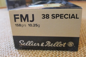 Sellier Bellet .38 Spec 10,25g FMJ 50 kpl