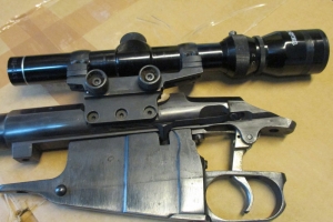 Lukkorunko, lukko ja Leupold 1.5-5