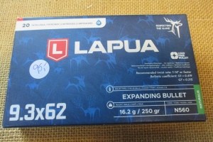 Lapua 9.3x62 16,2g Naturalis