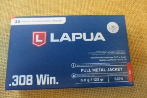 Lapua 308 8,00g FMJ