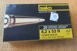 Sako 8,2x53R 13,g Hammerhead