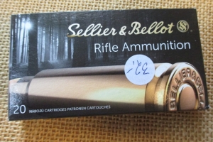 Sellier&Bellot 222Rem 3,24g FMJ 20 kpl