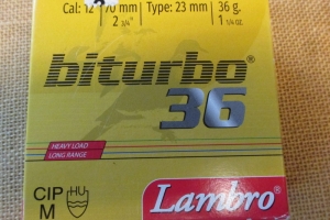 Lambro biturbo 12/70 36g 3,5mm lyijy 25 kpl